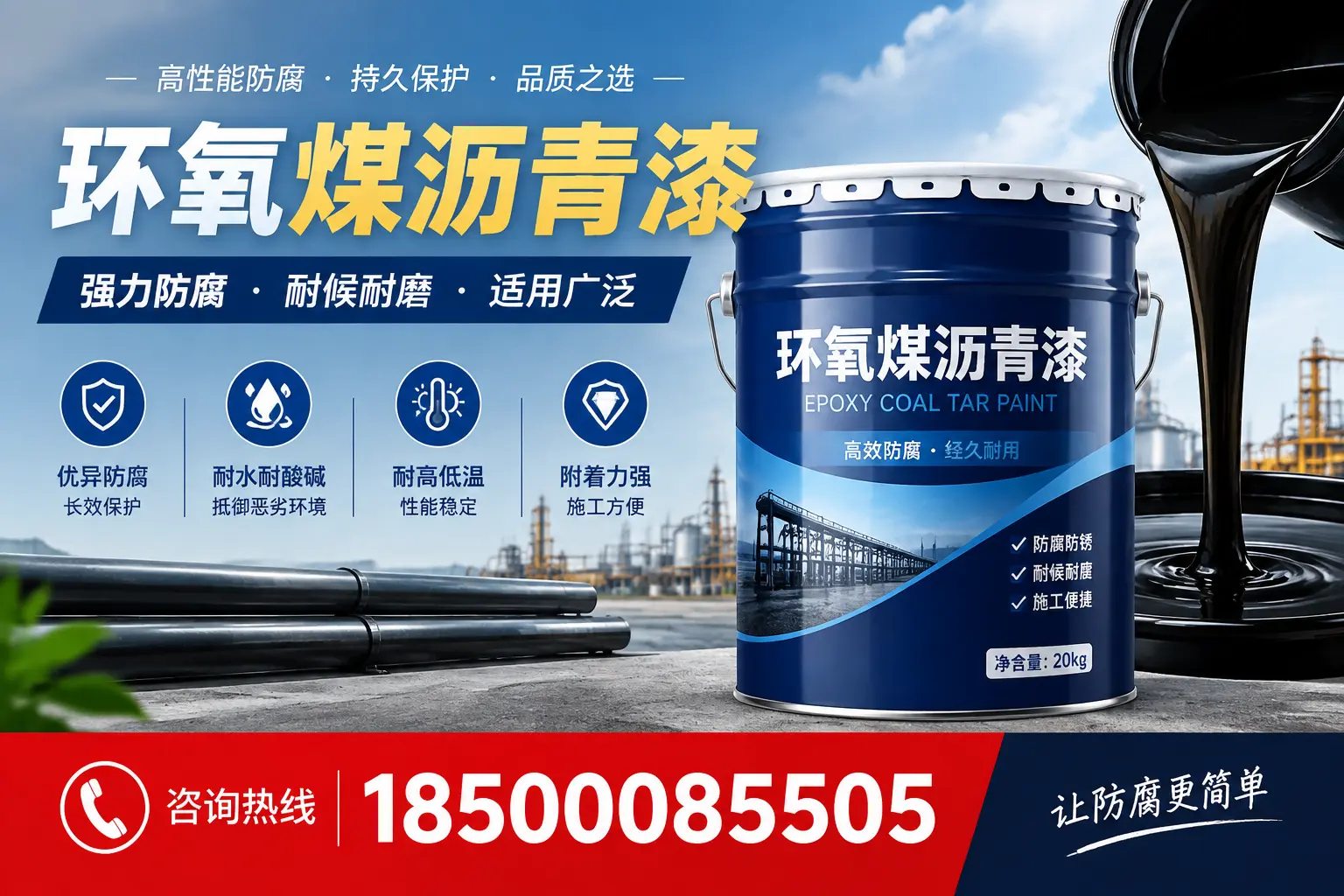 环氧煤沥青漆在不同气候条件下的表现分析，渭南适用性